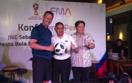 JNE Menjadi Partner Resmi FMA Piala Dunia 2018